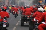 Mikoaje na motocyklach. Gdynia 2009