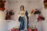 Drewniana kapliczka NM Panny w Bielinach