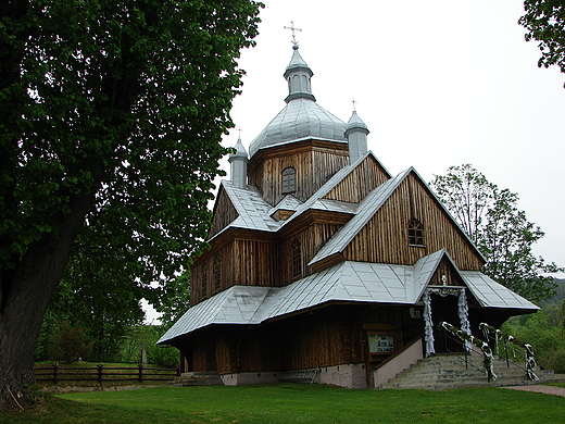 Stara cerkiew w Hoszowie