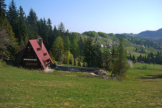 Beskid ywiecki. W drodze na Wielk Racz.