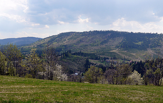 Beskid ywiecki. W drodze na Wielk Racz.