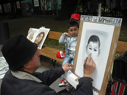 Warszawa. Moe portret za 100 z.