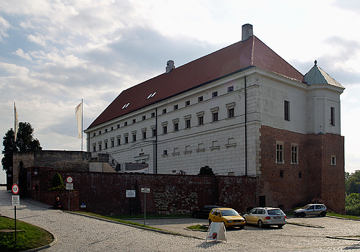 sandomierz. Zamek.