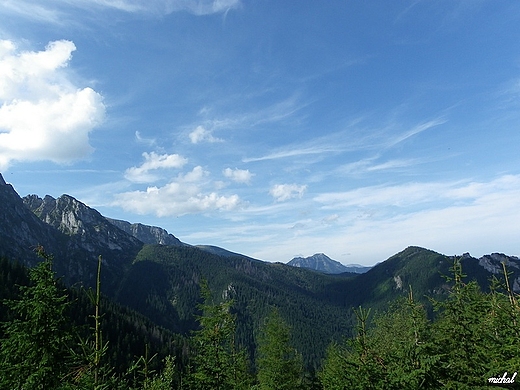 Widok z Sarniej Skay