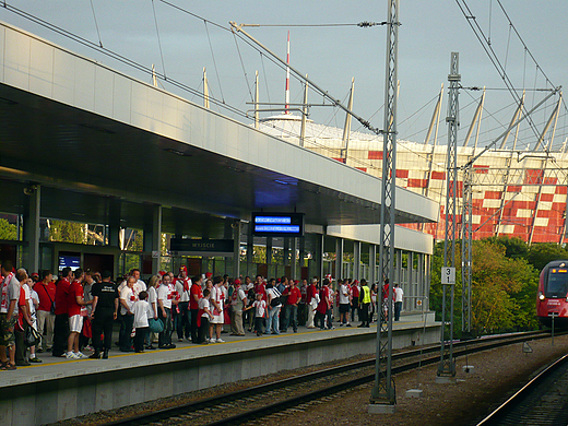 Stacja Warszawa Stadion. Euro 2012