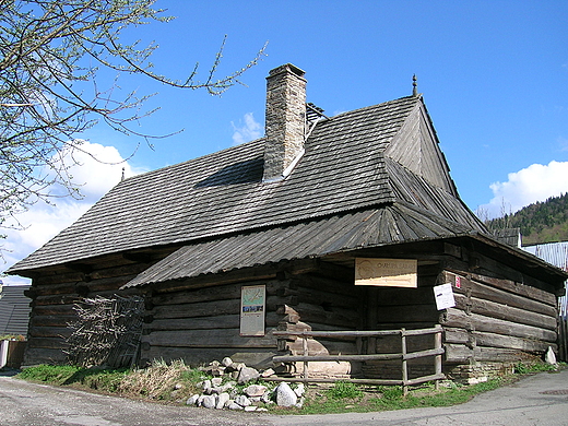 Chata Sabay na Szlaku Architektury Drewnianej w Zakopanem