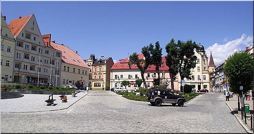 rynek w Dusznikach Zdroju