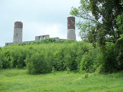 Chciny, zamek.