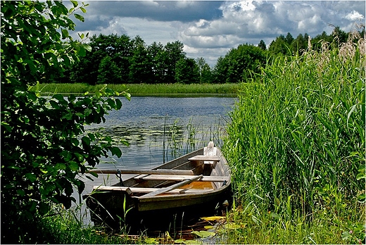 Jezioro Boczniel w Czarnej Buchcie.