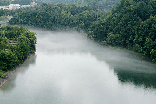 Solina - widok z zapory