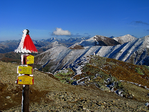 Tatry Zachodnie i Wysokie z Woowca.