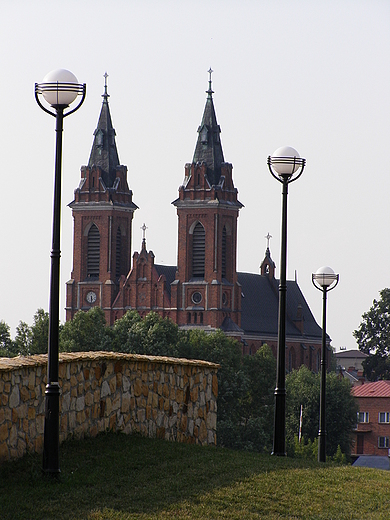 Gorzkowice widok z kopca.