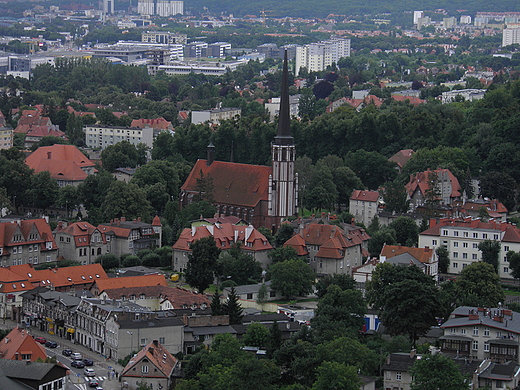 WIDOK Z WIEZY WIDOKOWEJ PACHOLEK GDANSK