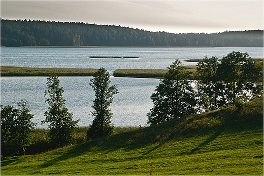 Jezioro Wigry -Zatoka Cieszkinajki.