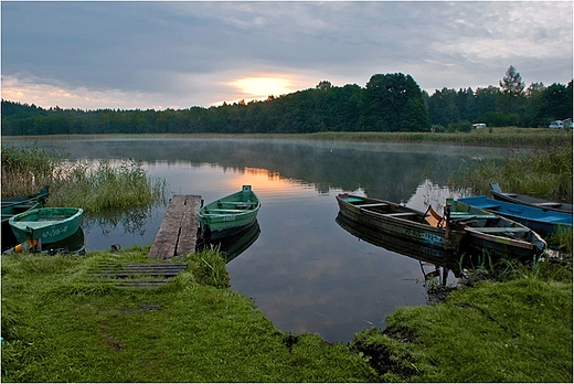 Jezioro Wigry w Zakatach.