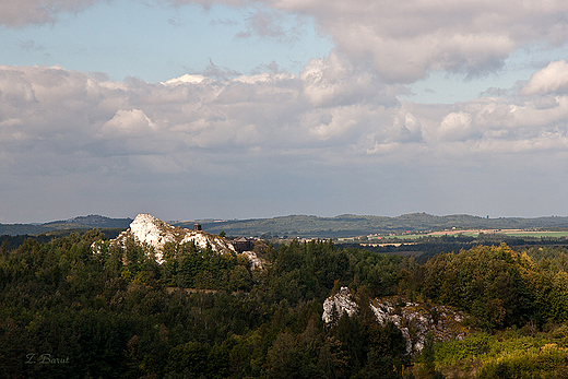 widok z zamku na Gr Birw