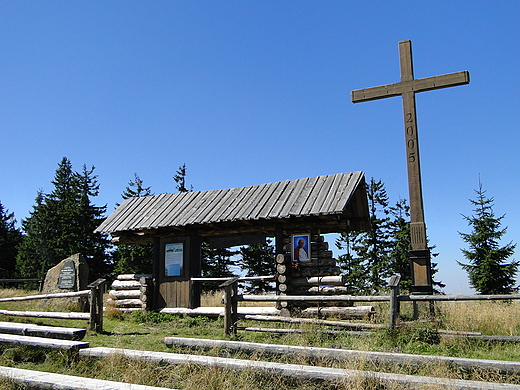 Szaasowy otarz na Hali Turbacz