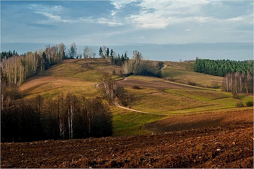 Suwalszczyzna - jesienny krajobraz.