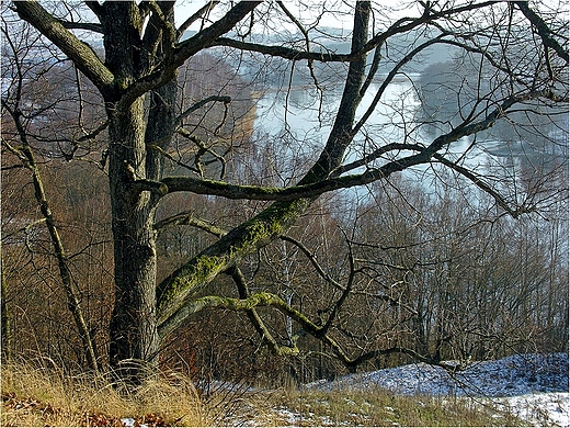 Jezioro Szurpiy - widok z Zamkowej Gry.