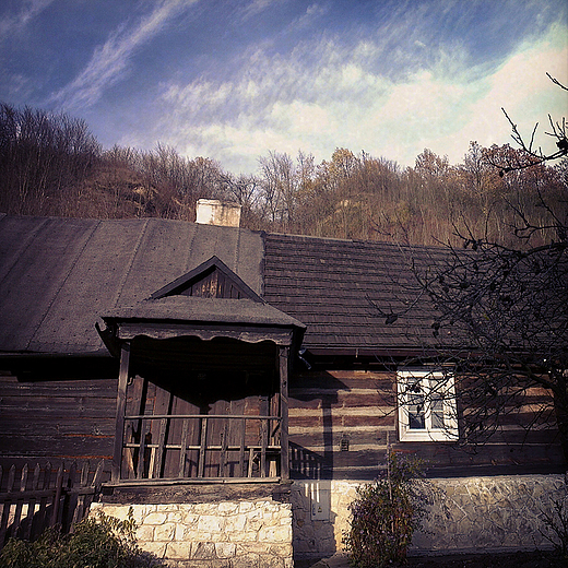 Stary dom przy ulicy Lubelskiej. Kazimierz Dolny