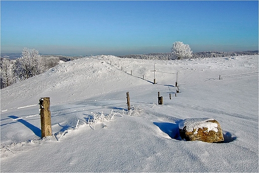 Suwalski Park Krajobrazowy zim.