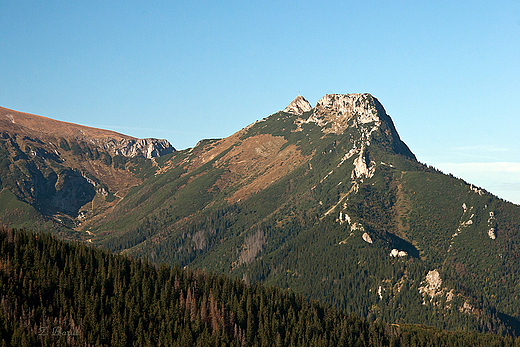 Giewont - mniej atrakcyjny widokowo