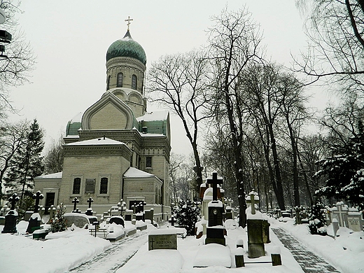 Warszawa. Cmentarz Prawosawny na Woli.