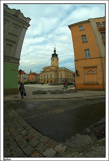 Kalisz - Ratusz od strony ul.Rzeniczej FishEye 8mm