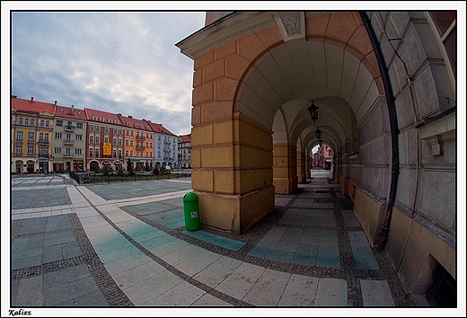 Kalisz - fragment rynku  FishEye 8mm