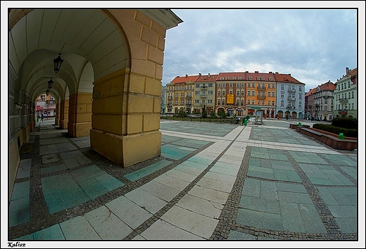 Kalisz - fragment rynku  FishEye 8mm