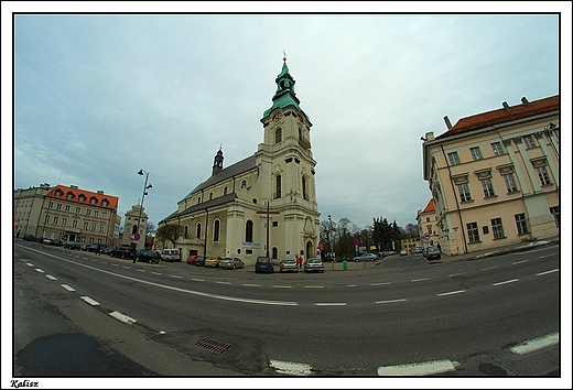 Kalisz - Kolegiata Wniebowzicia NMP_koci pw. w. Jzefa ... FishEye 8mm