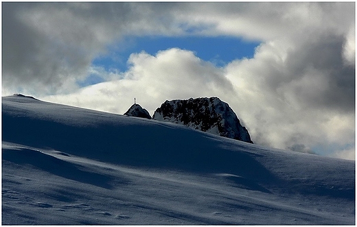 Giewont z Kopieca widziany...