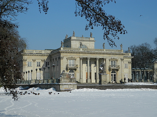 Warszawa. Zimowe azienki.