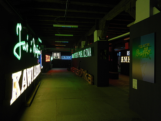 Warszawa. Muzeum Neonw.