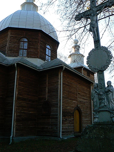 Cerkiew pw,w. Dymitra z 1872r. Obecnie koci rzym.kat.