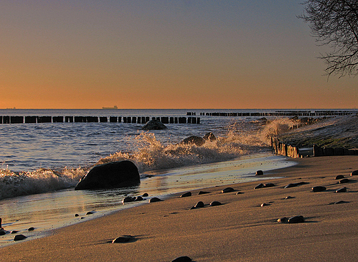 Gdynia o wicie nad zatok. 4-03-2013 r