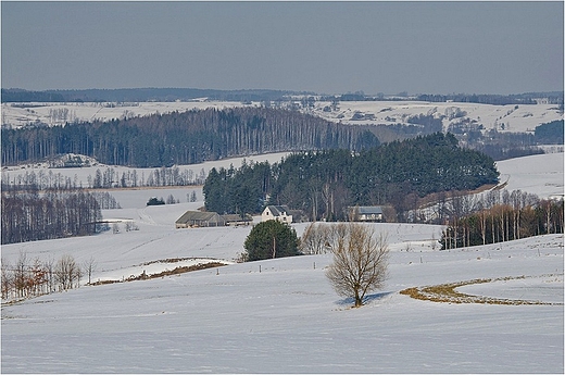 W Suwalskim Parku Krajobrazowym wiosny jeszcze nie wida.