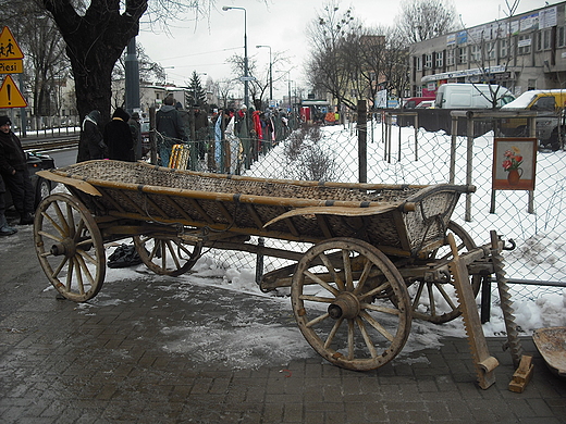 Warszawa. Targ Staroci na Kole.