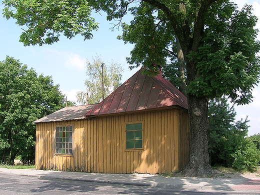 Kaplica drewniana w Biaej z lat 70 XX w.