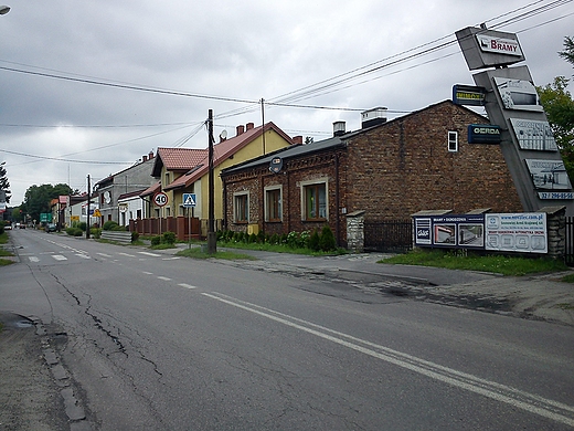 Sosnowiec-Kazimierz Grniczy.Ulica Armii Krajowej.