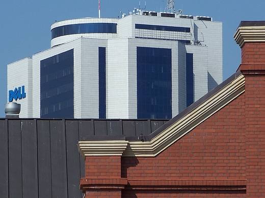 Warszawa, filtry warszawskie i Milennium Plaza 112 m wys.