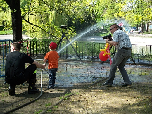 Warszawa, piknik z okazji Dnia Straaka.