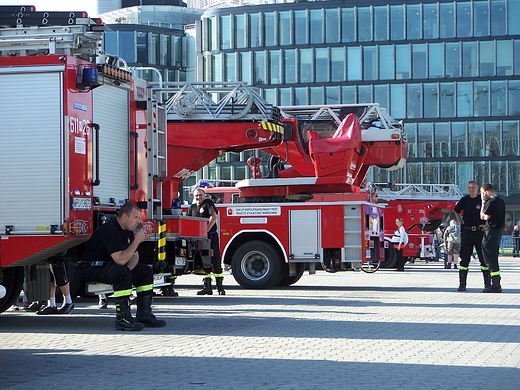 Warszawa, piknik z okazji Dnia Straaka.