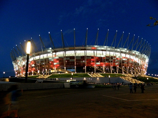 Warszawa. Noc Muzew 2013. Stadion Narodowy.