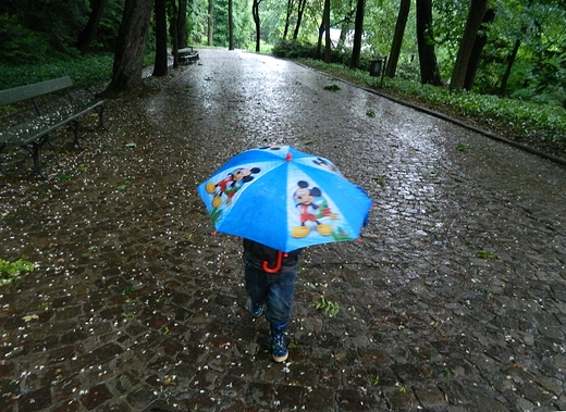 Warszawa. Deszczowe azienki.