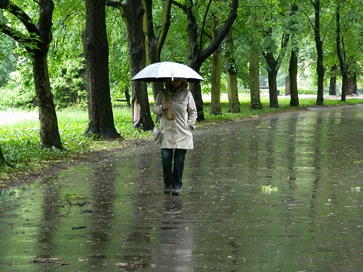 Warszawa. Deszczowe azienki.