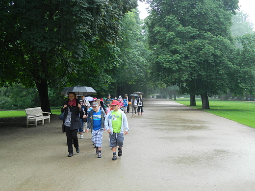 Warszawa. Deszczowe azienki.