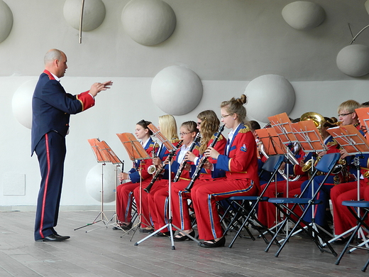 Warszawa. XVII Mazowiecki Przegld Orkiestr Dtych. Modzieowa Orkiestra Dta Rybno.