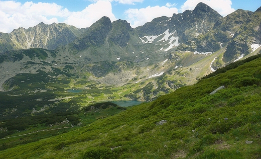 Schodzc z Kasprowego na Hal Gsienicow...