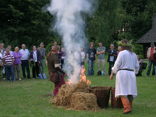 Noc witojaska 2013r. Skansen w Chorzowie.